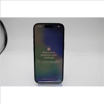 Apple IPhone 15, 128 GB, Unknown Carrier, Locked To Owner - SOLD FOR PARTS ONLY