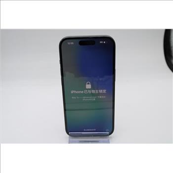 Apple IPhone 15, 128 GB, Unknown Carrier, Locked To Owner - SOLD FOR PARTS ONLY