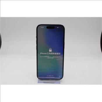 Apple IPhone 15, 256 GB, Unknown Carrier, Locked To Owner - SOLD FOR PARTS ONLY