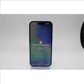 Apple IPhone 15, 256 GB, Unknown Carrier, Locked To Owner - SOLD FOR PARTS ONLY