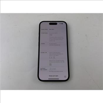 Apple IPhone 15 Activation Locked, Sold For Parts