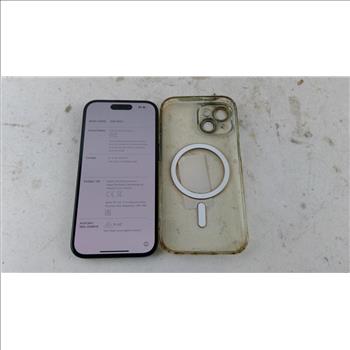 Apple IPhone 15, Activation Locked, Sold For Parts