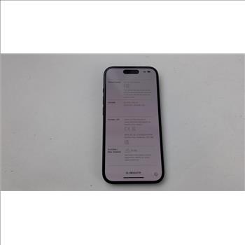 Apple IPhone 15 Activation Locked, Sold For Parts