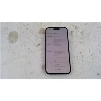 Apple IPhone 15 Activation Locked, Sold For Parts