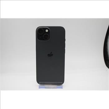 Apple IPhone 15, Black, 128 GB, Unknown Carrier, Locked To Owner - SOLD FOR PARTS ONLY