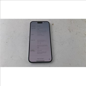 Apple IPhone 15 Plus, Activation Locked, Sold For Parts