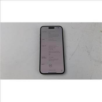 Apple IPhone 15 Plus Activation Locked, Sold For Parts
