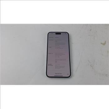 Apple IPhone 15 Plus Activation Locked, Sold For Parts