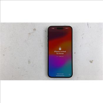 Apple IPhone 15 Plus, Activation Locked, Sold For Parts