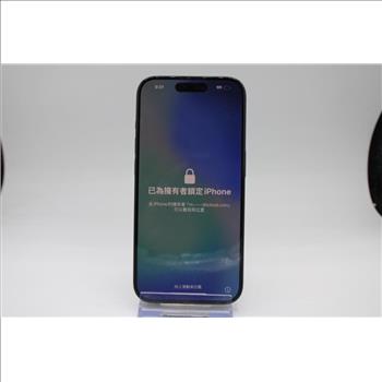 Apple IPhone 15 Pro, 128 GB, Unknown Carrier, Locked To Owner - SOLD FOR PARTS ONLY
