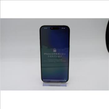 Apple IPhone 15 Pro, 128 GB, Unknown Carrier, Locked To Owner - SOLD FOR PARTS ONLY