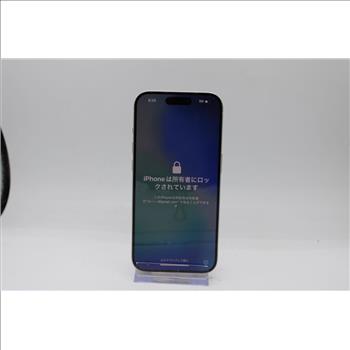 Apple IPhone 15 Pro, 128GB, Unknown Carrier, Locked To Owner - SOLD FOR PARTS ONLY