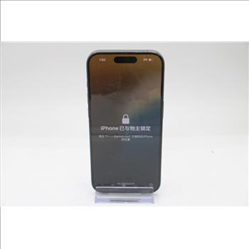 Apple IPhone 15 Pro, 128GB, Unknown Carrier, Locked To Owner - SOLD FOR PARTS ONLY