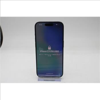 Apple IPhone 15 Pro, 256 GB, Unknown Carrier, Locked To Owner - SOLD FOR PARTS ONLY