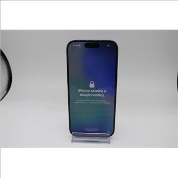 Apple IPhone 15 Pro, 256GB, Unknown Carrier, Locked To Owner - SOLD FOR PARTS ONLY