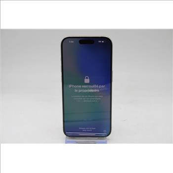 Apple IPhone 15 Pro, 512GB, Unknown Carrier, Locked To Owner - SOLD FOR PARTS ONLY