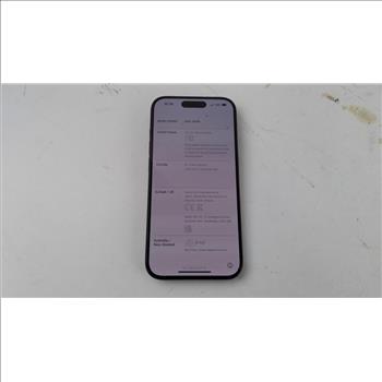 Apple IPhone 15 Pro Activation Locked, Sold For Parts