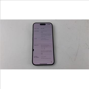 Apple IPhone 15 Pro Activation Locked, Sold For Parts