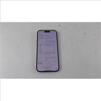 Apple IPhone 15 Pro, Activation Locked, Sold For Parts