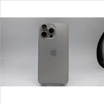 Apple IPhone 15 Pro Max, 256 GB, Unknown Carrier, Locked To Owner - SOLD FOR PARTS ONLY