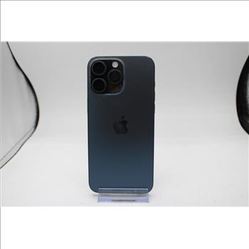Apple IPhone 15 Pro Max, 256 GB, Unknown Carrier, Locked To Owner - SOLD FOR PARTS ONLY