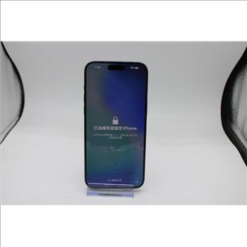 Apple IPhone 15 Pro Max, 256 GB, Unknown Carrier, Locked To Owner - SOLD FOR PARTS ONLY