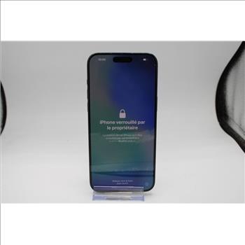 Apple IPhone 15 Pro Max 256 GB Unknown Carrier Locked To Owner - SOLD FOR PARTS ONLY