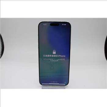 Apple IPhone 15 Pro Max, 256GB, Unknown Carrier, Locked To Owner - SOLD FOR PARTS ONLY