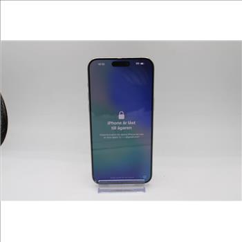 Apple IPhone 15 Pro Max, 256GB, Unknown Carrier, Locked To Owner - SOLD FOR PARTS ONLY