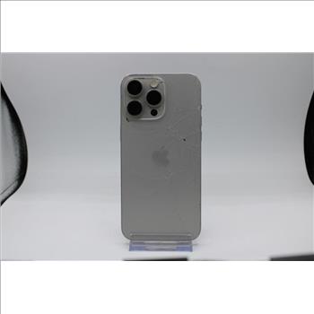 Apple IPhone 15 Pro Max , 256GB, Unknown Carrier, Locked To Owner - SOLD FOR PARTS ONLY