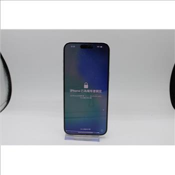 Apple IPhone 15 Pro Max, 512GB, Unknown Carrier, Locked To Owner - SOLD FOR PARTS ONLY