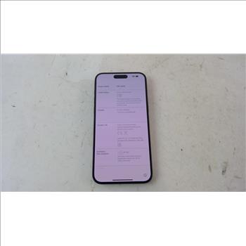 Apple IPhone 15 Pro Max Activation Locked, Sold For Parts