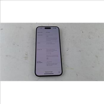 Apple IPhone 15 Pro Max, Activation Locked, Sold For Parts