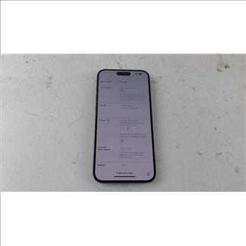 Apple IPhone 15 Pro Max, Activation Locked, Sold For Parts