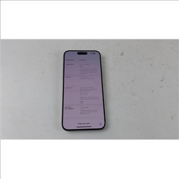 Apple IPhone 15 Pro Max, Activation Locked, Sold For Parts