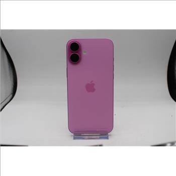 Apple IPhone 16 Plus Pink, 128GB, Unknown Carrier, Locked To Owner - SOLD FOR PARTS ONLY