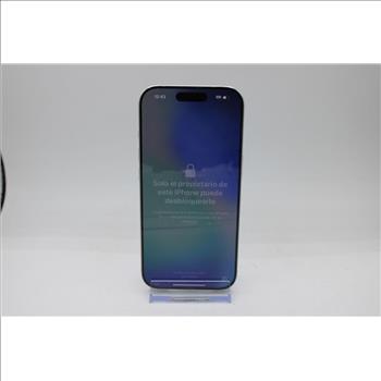 Apple IPhone 16 Pro, 128 GB, Unknown Carrier, Locked To Owner - SOLD FOR PARTS ONLY