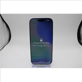 Apple IPhone 16 Pro, 256 GB, Unknown Carrier, Locked To Owner - SOLD FOR PARTS ONLY