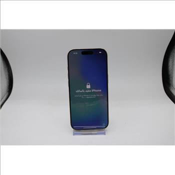 Apple IPhone 16 Pro, 256 GB, Unknown Carrier, Locked To Owner - SOLD FOR PARTS ONLY