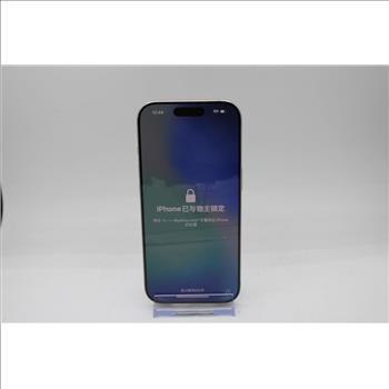 Apple IPhone 16 Pro, 256 GB, Unknown Carrier, Locked To Owner - SOLD FOR PARTS ONLY