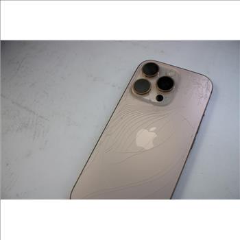 Apple IPhone 16 Pro, 256 GB, Unknown Carrier, Locked To Owner - SOLD FOR PARTS ONLY