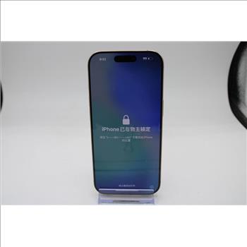 Apple IPhone 16 Pro, 512 GB, Unknown Carrier, Locked To Owner - SOLD FOR PARTS ONLY