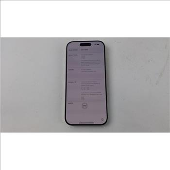 Apple IPhone 16 Pro Activation Locked, Sold For Parts