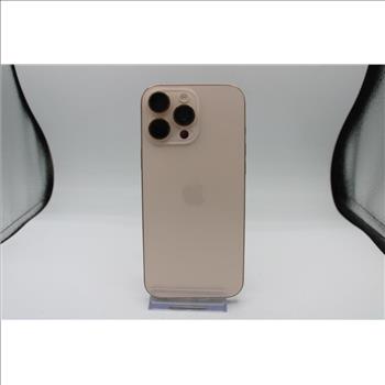 Apple IPhone 16 Pro Max, 1TB, Unknown Carrier, Locked To Owner - SOLD FOR PARTS ONLY