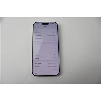 Apple IPhone 16 Pro Max, 256 GB, Unknown Carrier - NEW IN OPEN BOX