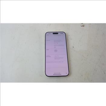 Apple IPhone 16 Pro Max Activation Locked, Sold For Parts