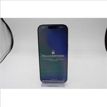 Apple IPhone 16 Pro,128 GB, Unknown Carrier, Locked To Owner - SOLD FOR PARTS ONLY