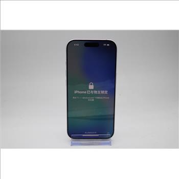 Apple IPhone 17, Lavender, 256 GB, Unknown Carrier, Locked To Owner - SOLD FOR PARTS ONLY