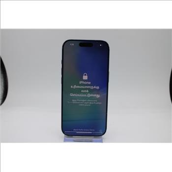 Apple IPhone 17 Pro, Deep Blue, 256 GB, Unknown Carrier, Locked To Owner - SOLD FOR PARTS ONLY