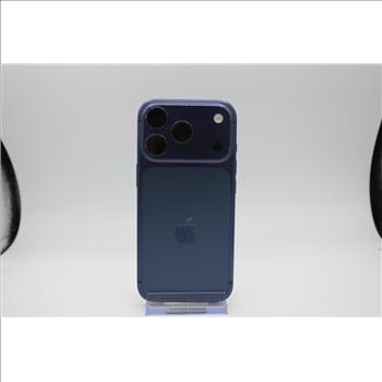 Apple IPhone 17 Pro, Deep Blue, 256 GB, Unknown Carrier, Locked To Owner - SOLD FOR PARTS ONLY
